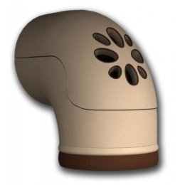 Отвод КимрПечь D200 мм расписной